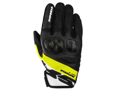 Guantes Unisex SPIDI Flash-r Evo Negro para Motociclismo (XL)