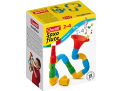 Juego Educativo QUERCETTI Building Saxo de Tubos 16 pz (Edad Mínima: 2 Años - 15,2 x 8,7 x 18,2 cm)