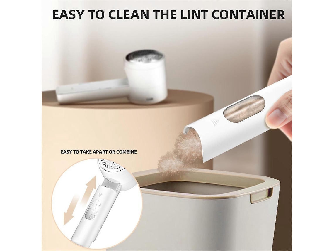Quitapelusas portátil y recargable para eliminar las bolas de tela de los suéteres. Rosewell