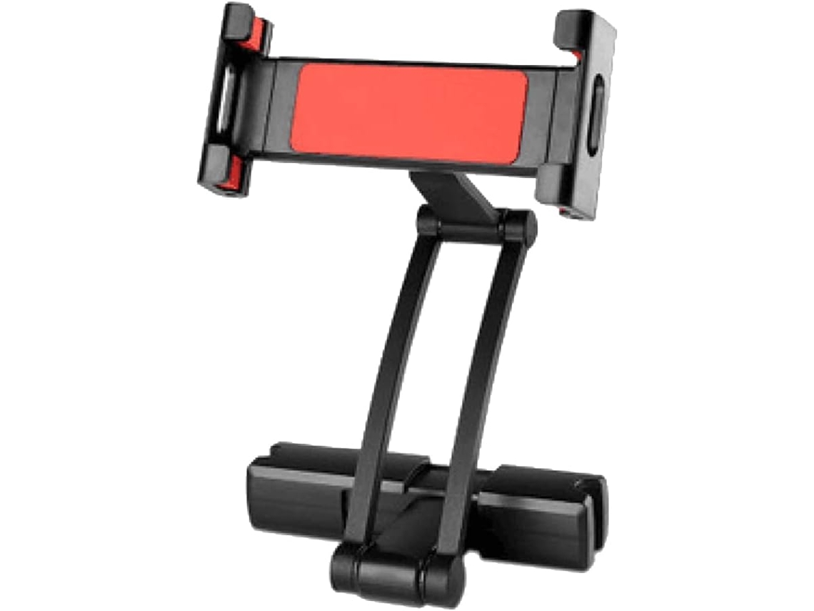 Soporte Para Tablet Y Teléfono Para Coche - Trasero Retráctil - Almohada Ajustable - Rojo