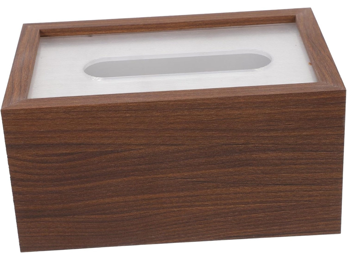 Elegante Soporte Para Cajas De Pañuelos, Ideal Para La Decoración De La Oficina.