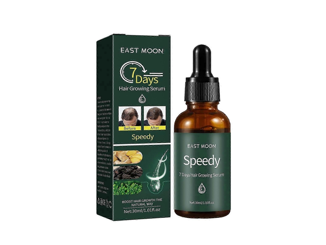 East Moon 7 Days Dense Hair Essence Hairline Anti-drop Thick Scalp Hair Root Nourishing Hair Care Essential Oil -