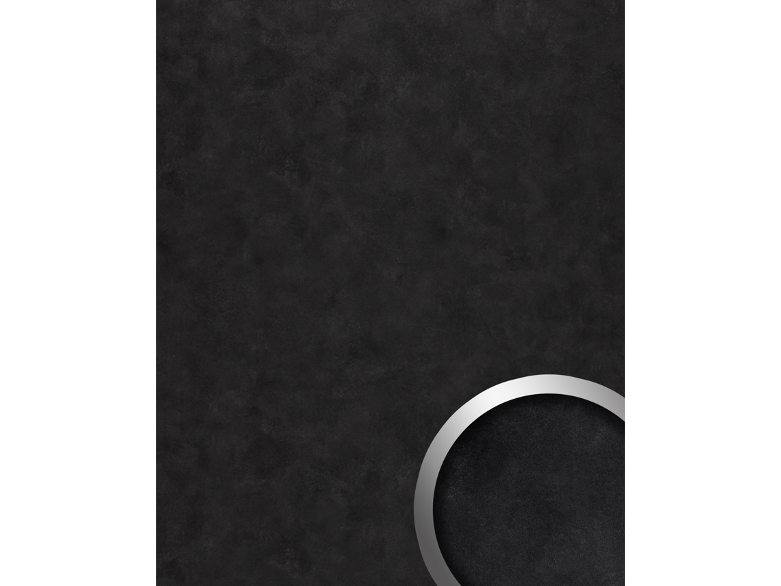 19336-Sa Panel de pared estilo vintage negro WALLFACE
