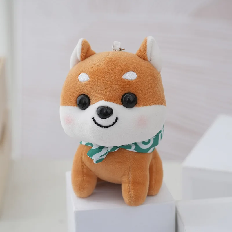 (estilo 3) Llavero De Peluche De Shiba Inu De Dibujos Animados Kawaii Adorno Decorativo De Shiba Inu