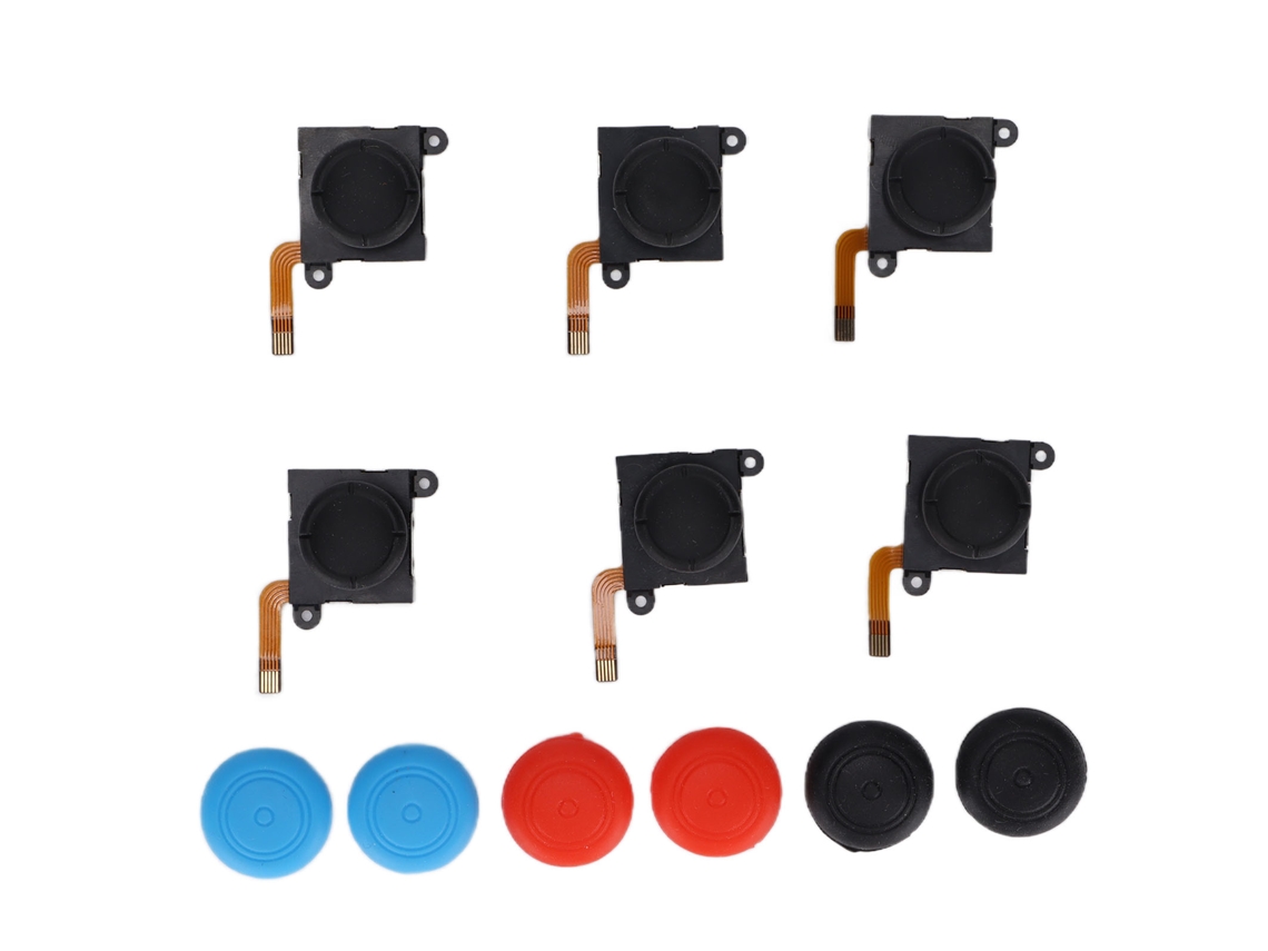 6 Joysticks Analógicos 3d De Repuesto (izquierdo/derecho) Para Joycon Qm2107096