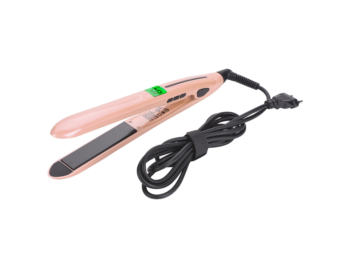 2026 Modelador de Cabelo Profissional, Ferramenta Penteado com Rolo Cerâmico, Cor Ouro