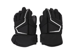 2026-guantes De Hockey Nylon Eva Espuma Protector Respirable Para Hockey Hielo Patineta Calle Jugadores Blanco 22.86cm/9in