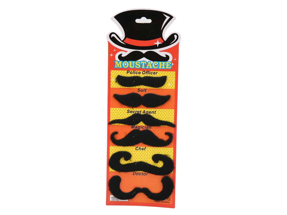 Bigotes postizos para fiestas y disfraces