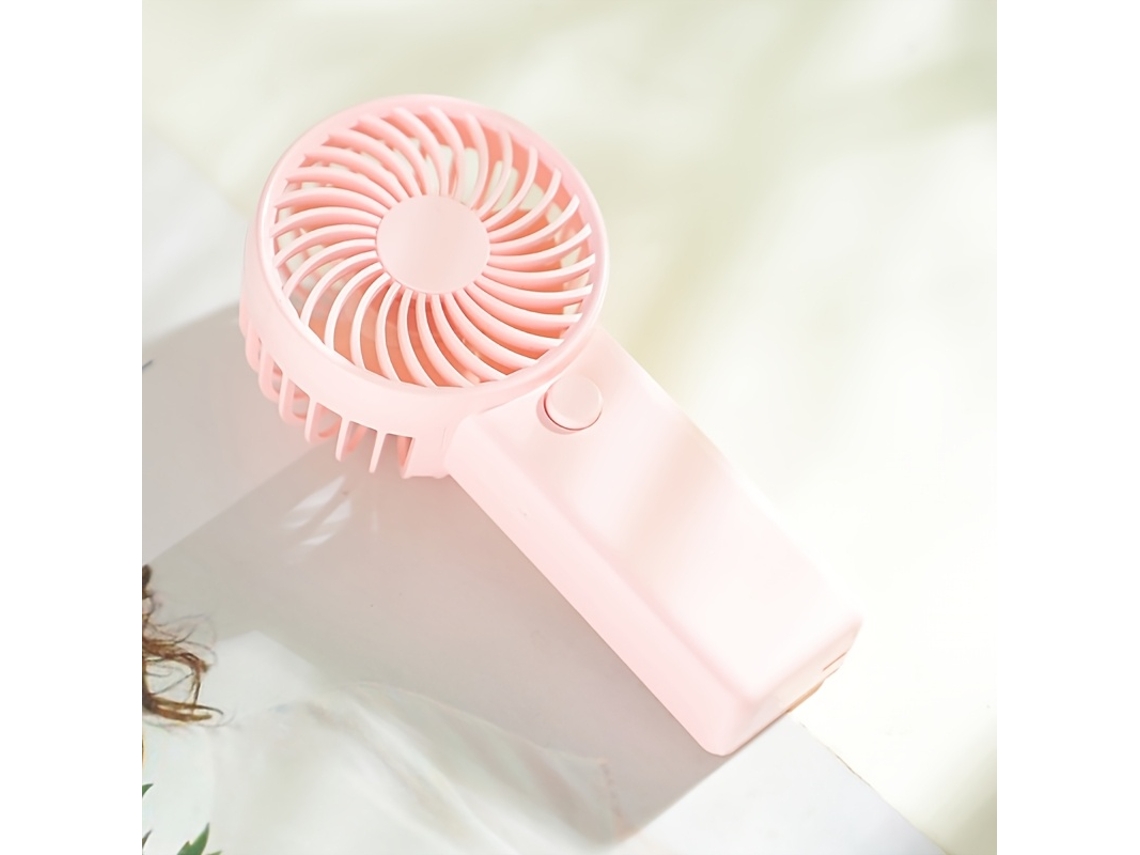 Portátil - Mini Ventilador Ligero Y Portátil Es El Producto Perfecto Para Mujeres. Funciona De Forma Silenciosa, Es Ideal Para Acampar Y Se
