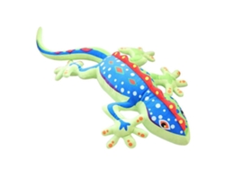 Lagarto realista, peluche, gecko resistente, reptil de peluche, lindo regalo de cumpleaños para adolescentes Rosewell (verde)