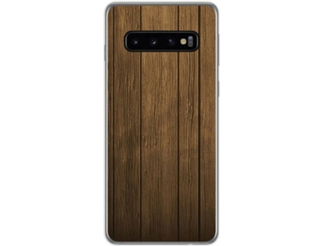 Carcasa Samsung Galaxy S10 Plus TUMUNDOSMARTPHONE Madera Multicolor