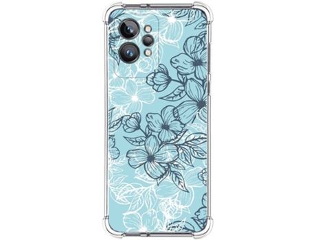 Carcasa para Realme GT 2 Pro 5G TUMUNDOSMARTPHONE Dibujos Antigolpes Flores 03 Multicolor