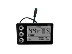 Pantalla LCD para bicicleta eléctrica S866, 24 V, 36 V y 48 V, enchufe impermeable para bicicleta eléctrica.