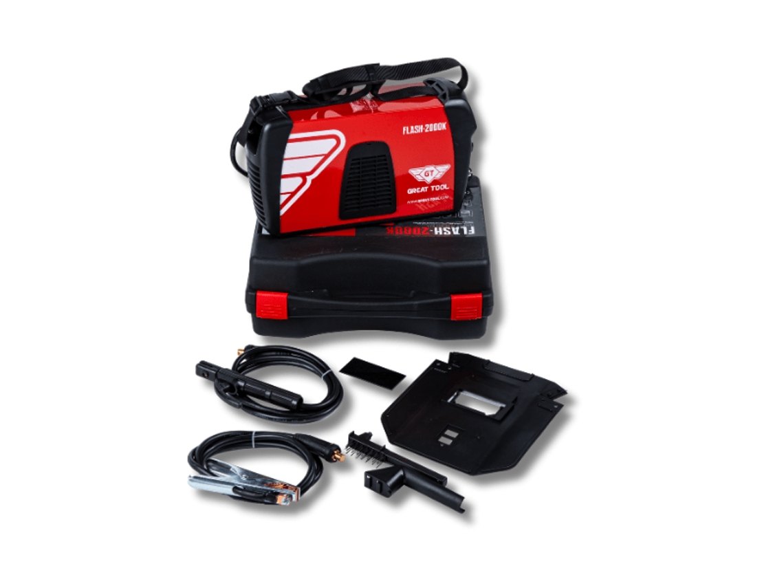 Soldadora Inverter DC FLASH2000K GT GREAT TOOL
