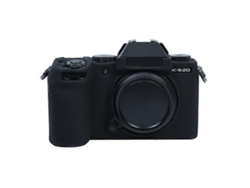 Funda protectora de silicona suave Facpoet a prueba de golpes para cámara Fuji X S20