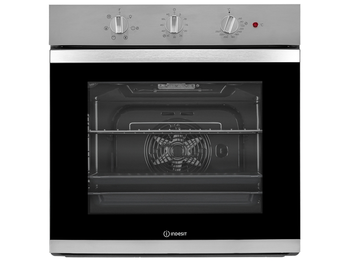 Horno INDESIT IFW 3534 H IX (71 L - 59.5 cm - Hidrolítico - Inox)