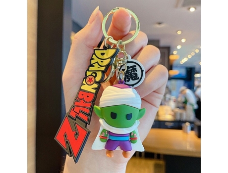 Muñeco GAATPOT Anime Dragon Ball Figure Keychain Pendant Toy Goku Majin Buu Piccolo Pvc Doll Model Car Keychain Pendant Cute Bag Ornament Gifts