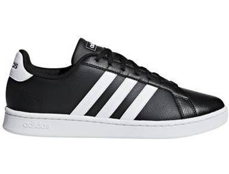 Zapatillas ADIDAS Grand Court Cuero natural Hombre (44 - Negro)