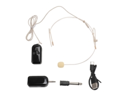 Auriculares Con Micrófono Inalámbrico, Batería De 6 Horas, Conexión Automática, Ligeros Y Cómodos Para La Enseñanza, La Grabación Y El Uso Con Teléfonos Móviles.