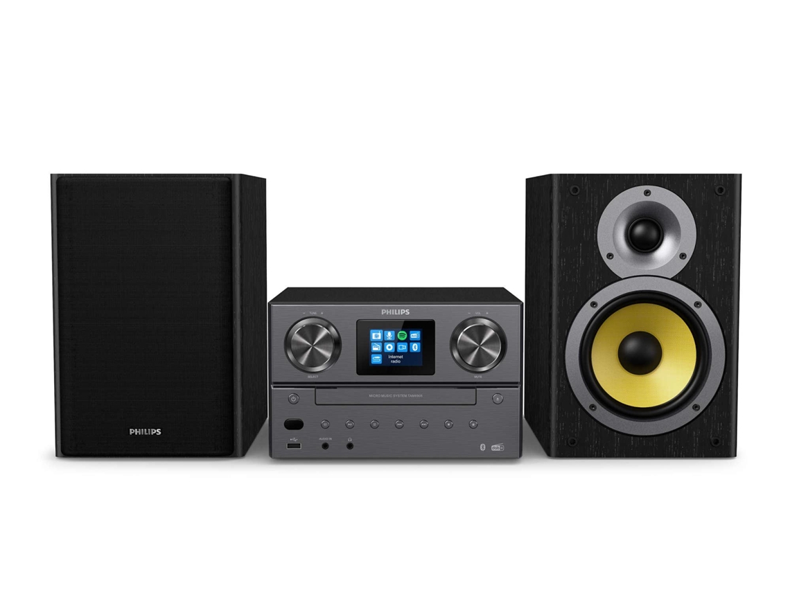Philips Tam8905/10 Sistema de sonido Microsistema de audio 100 W Negro