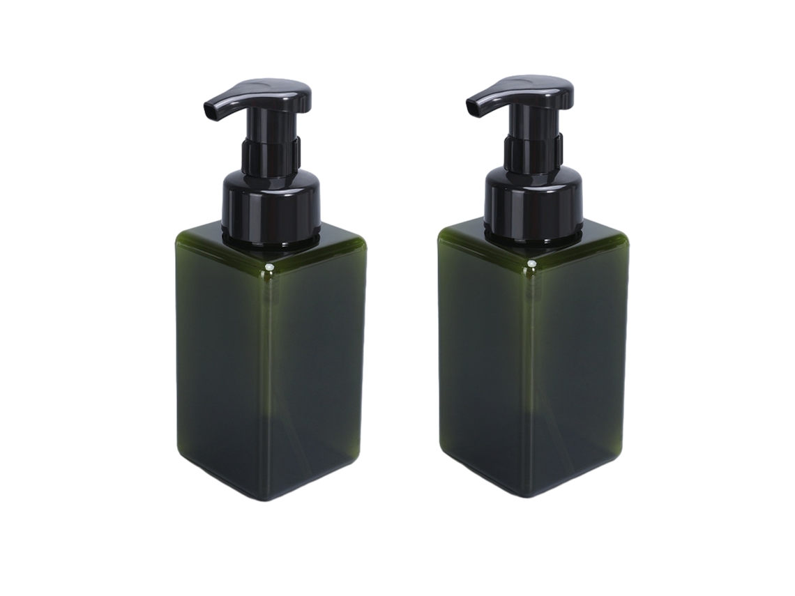 MEOIRUERY Dispensador de Gel Desinfectante, Botella con Bomba de Plástico, Recargable, Vacío, para Loción y Champú