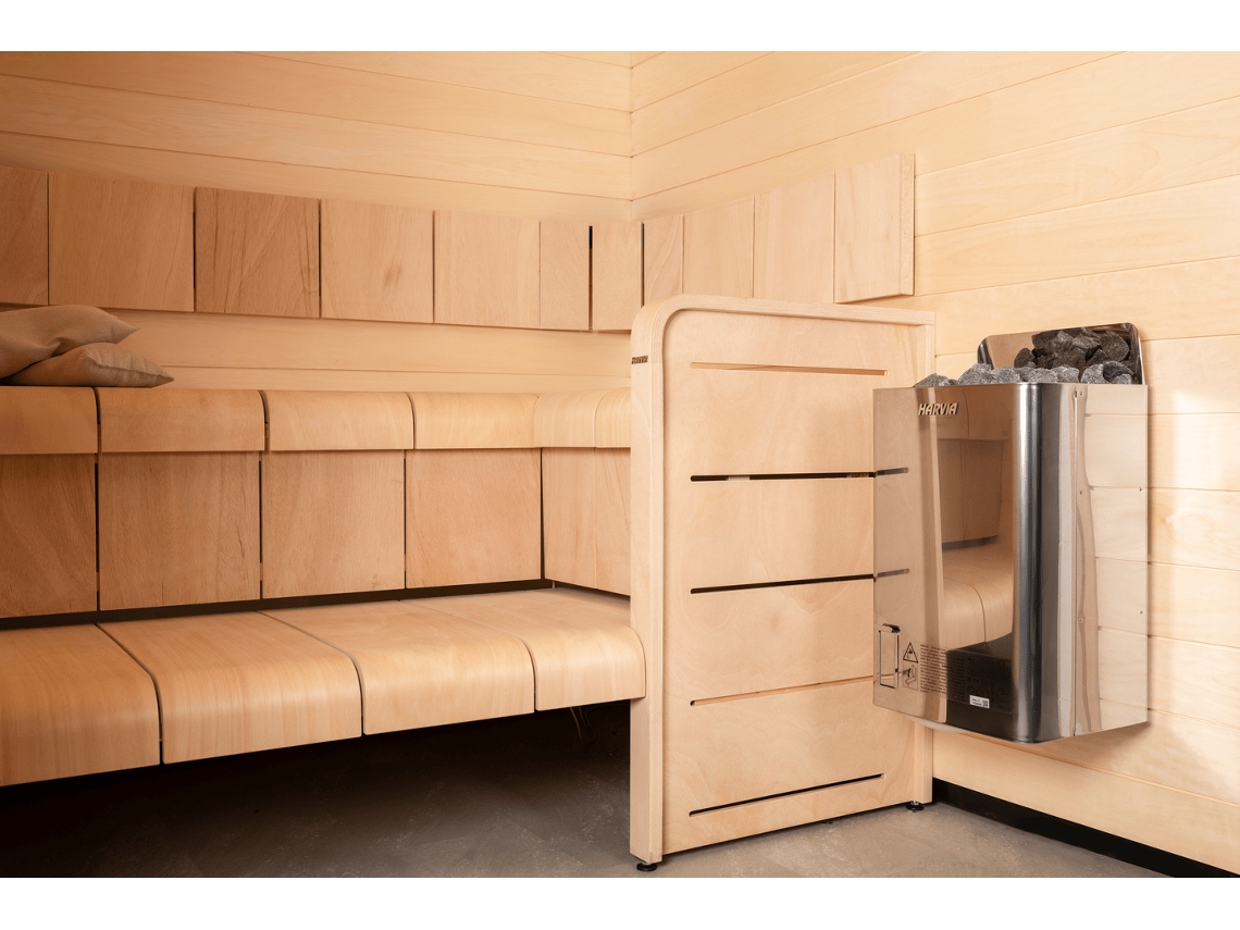 The Wall Combi Calentador Eléctrico De Sauna - 7 kw