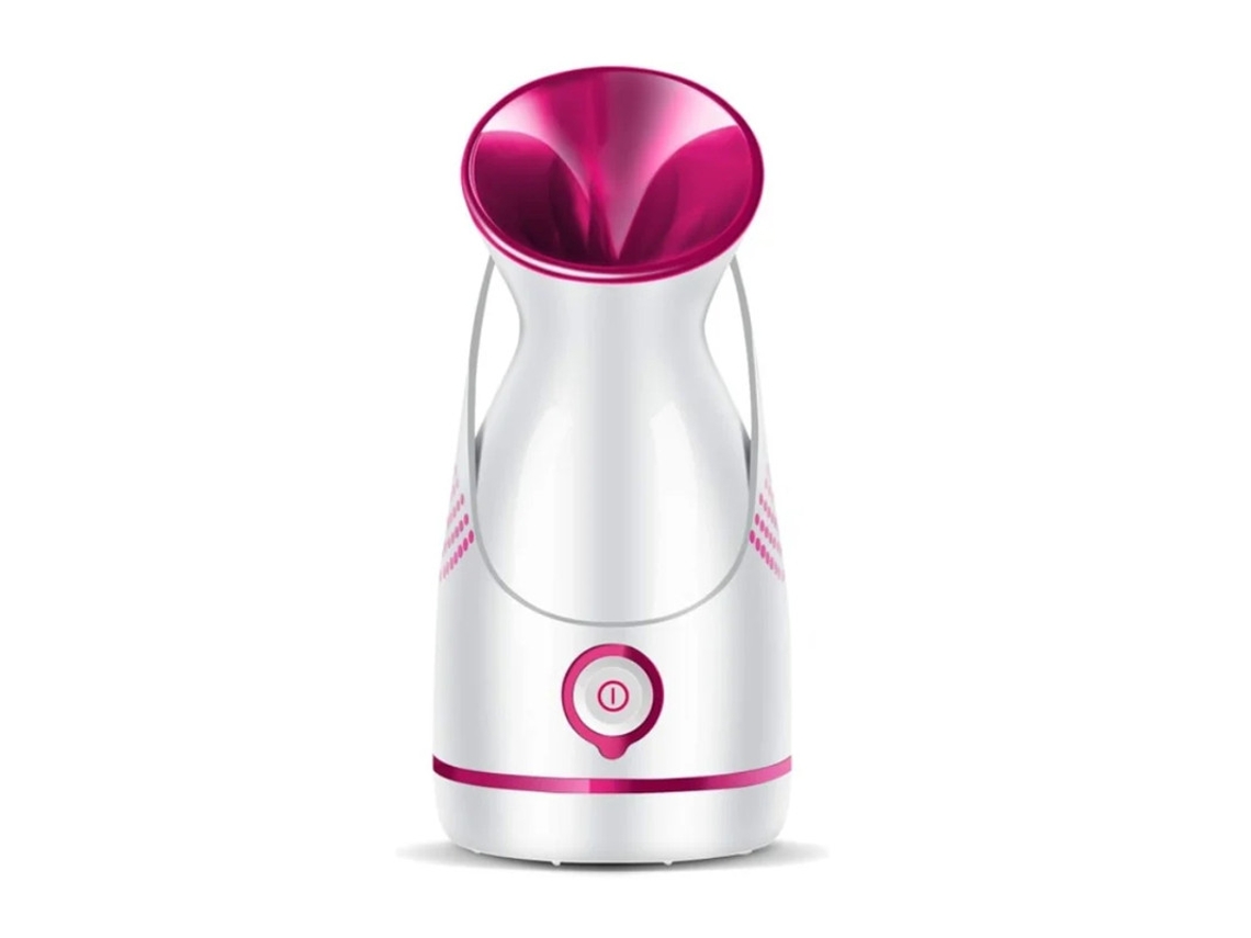 Vaporizador facial de nano iones, vaporizador de vapor caliente para el rostro, sauna, spa, hogar, blanco Bestvite