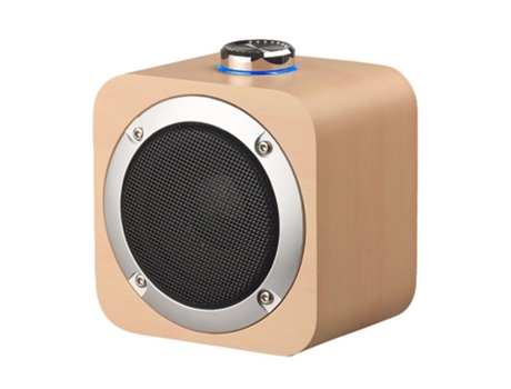 Altavoz Bluetooth Q1B Retro Compatible Wireless Mini Subwoofer Teléfono celular Tws Internet Audio Pequeño patrón de bambú