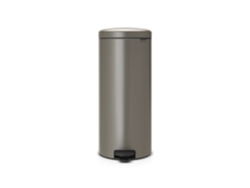Cubo de Basura BRABANTIA Newicon (30 l - Plateado)