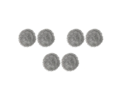 6pcs For Dreame Bot W10/w10 Pro Mop Pad Spare Parts Robot Vacuum Cleaner Mop Cloths Replacement Accessories