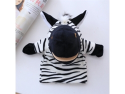 Animales de juguete Muñeca cebra, Muñeca de peluche, Boca abierta Interactiva