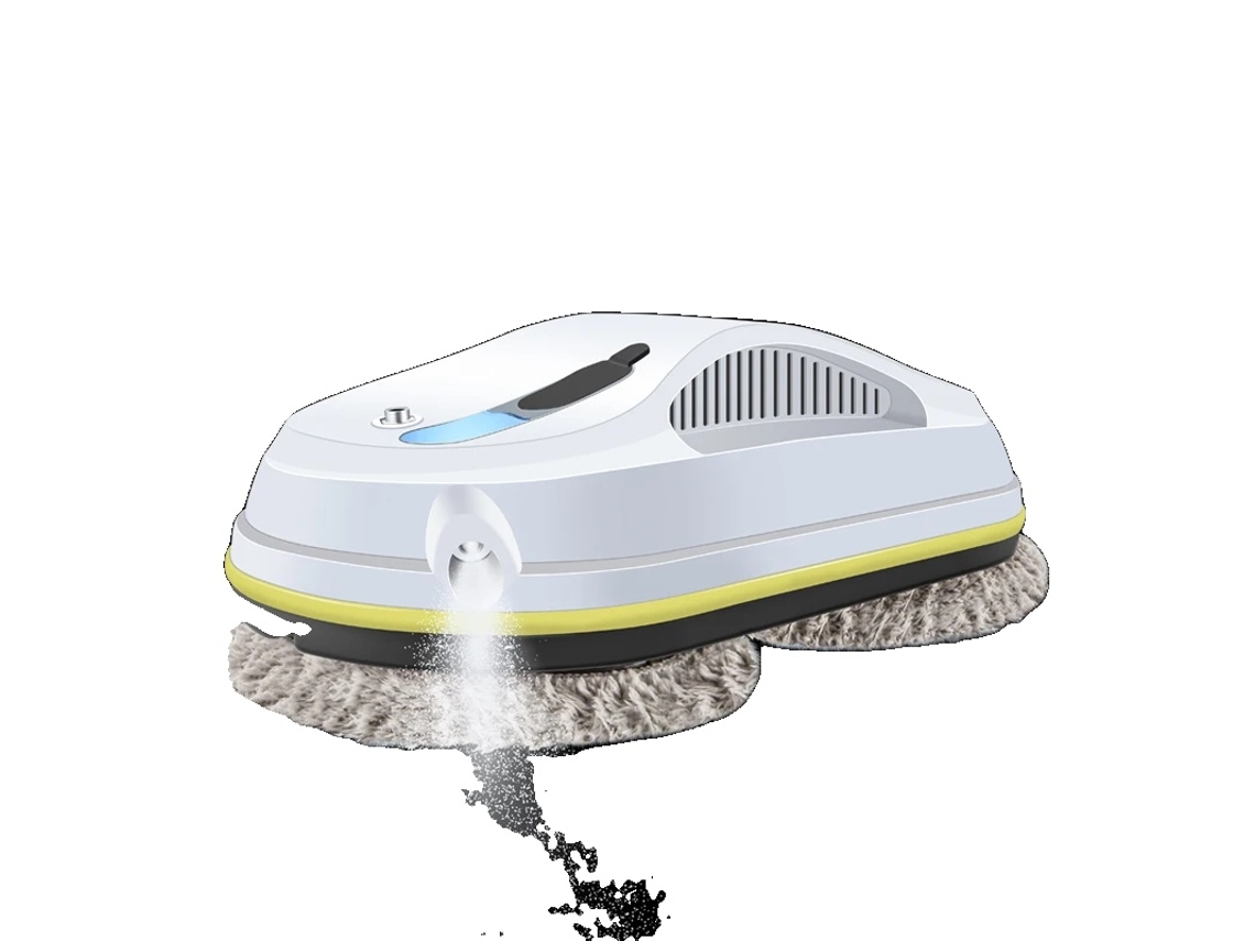 Robot limpiacristales, pulverizador automático, cuerda de seguridad incluida, blanco, UE, sí OEM