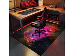 Alfombrilla para silla de oficina, protector de suelo antideslizante, 70 x 80 cm, madera, videojuegos, oficina, escritorio, suelos