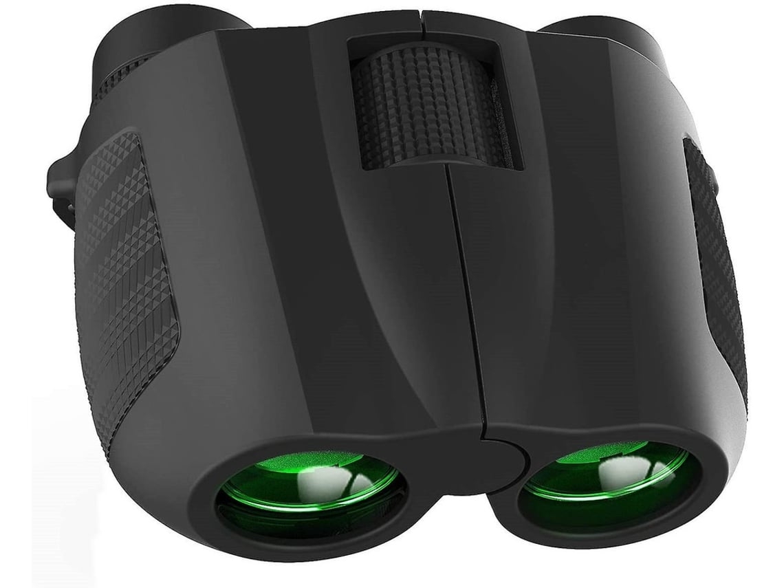 Binoculares 10x25 para observación de aves, con visión amplia de 10 mm para adultos, lentes FMC con prisma Bak4 superbrillantes, USHION