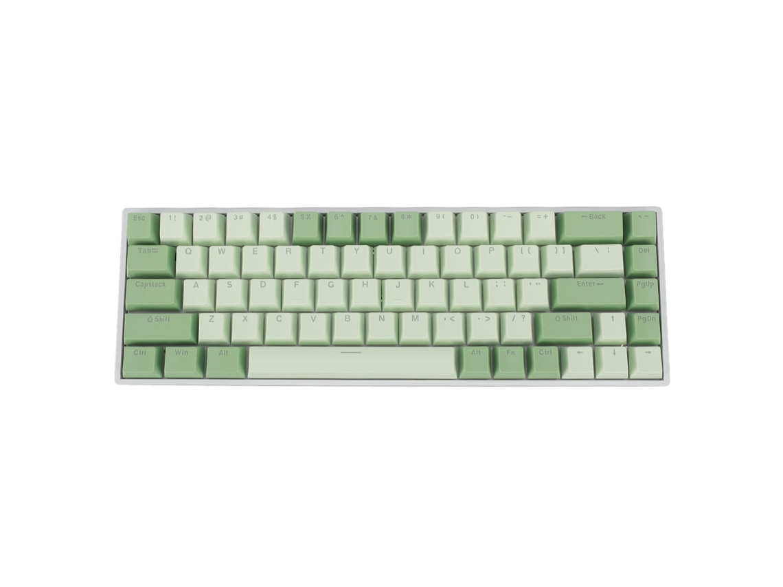 Teclado Mecânico 68 Teclas 60% Rgb Backlit Switch Azul Usb C Cabo Para Wins E Gaming