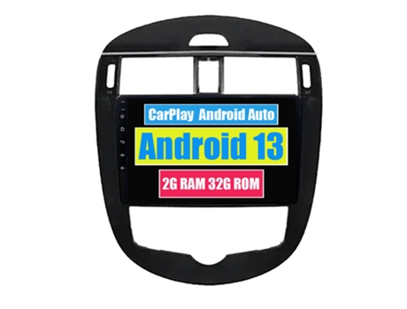 Autoradio Multimedia ROVERONE para Nissan Pulsar 6 NB17 2014 - 2018 CarPlay Android Coche Radio Bluetooth GPS Navegación
