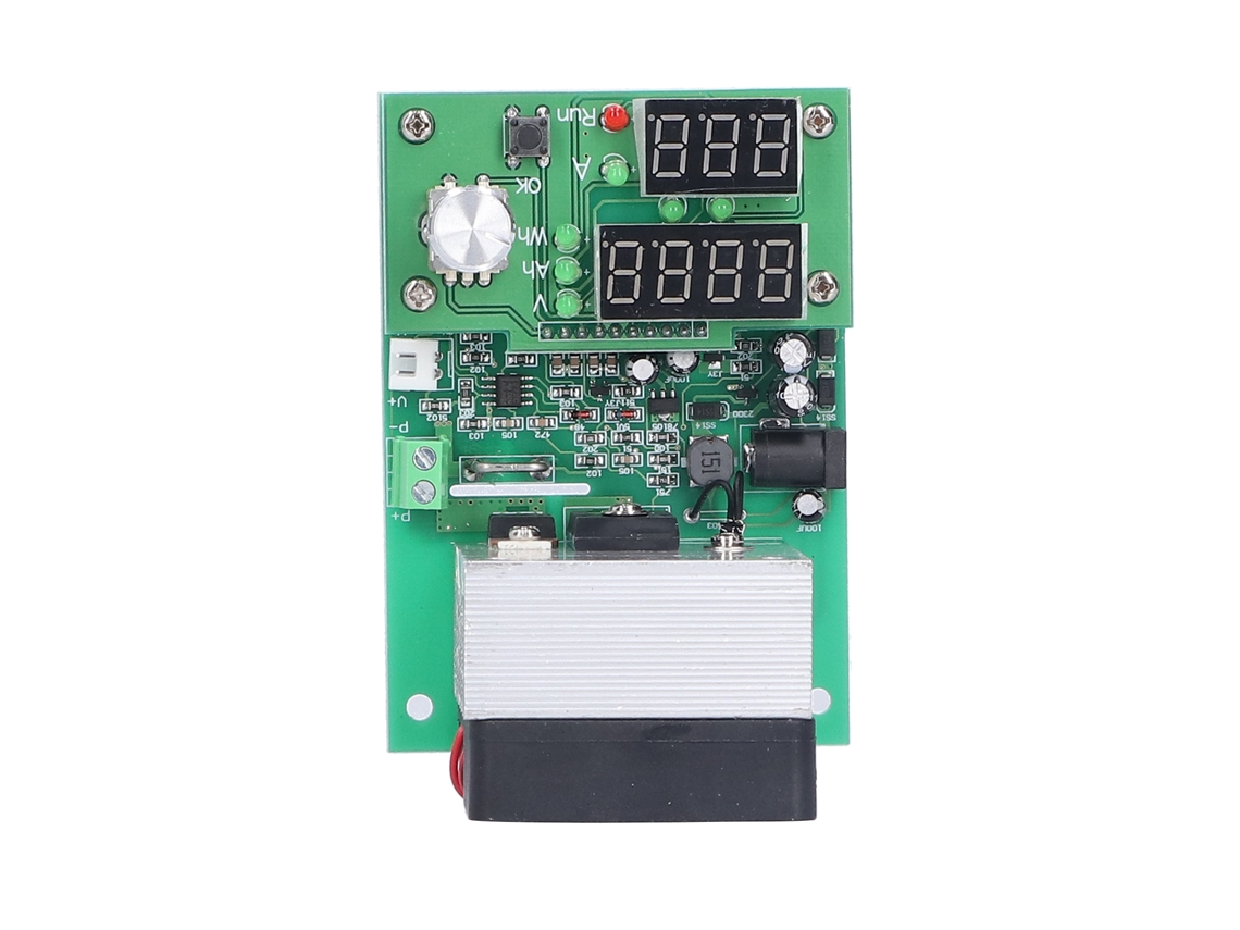 Módulo De Carga Eléctrica Digital Lcd Con Ventilador 9.99a 30v Para Envejecimiento Prueba De Batería