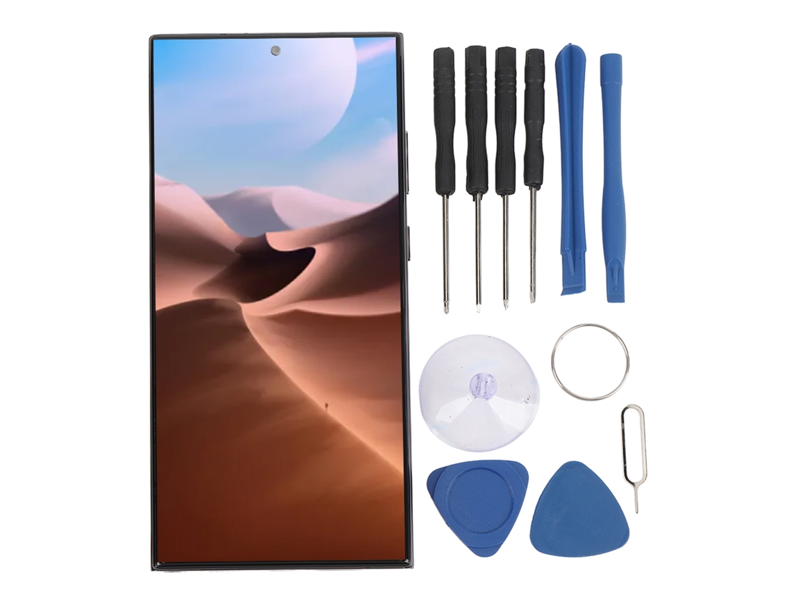 Ensemble D'écran Tactile Pour Galaxy S23 Ultra Anti-rayures Réponse Rapide Avec Kit De Réparation Affichage Incell