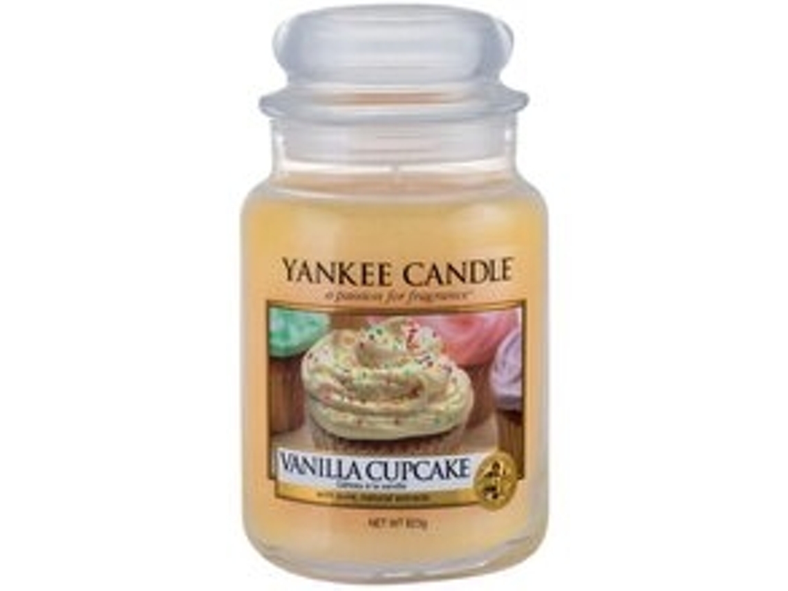 YANKEE CANDLE Fragrant Candle Classic Medium Vanilla Cupcake Vanilla Cupcake 411 g411.0G