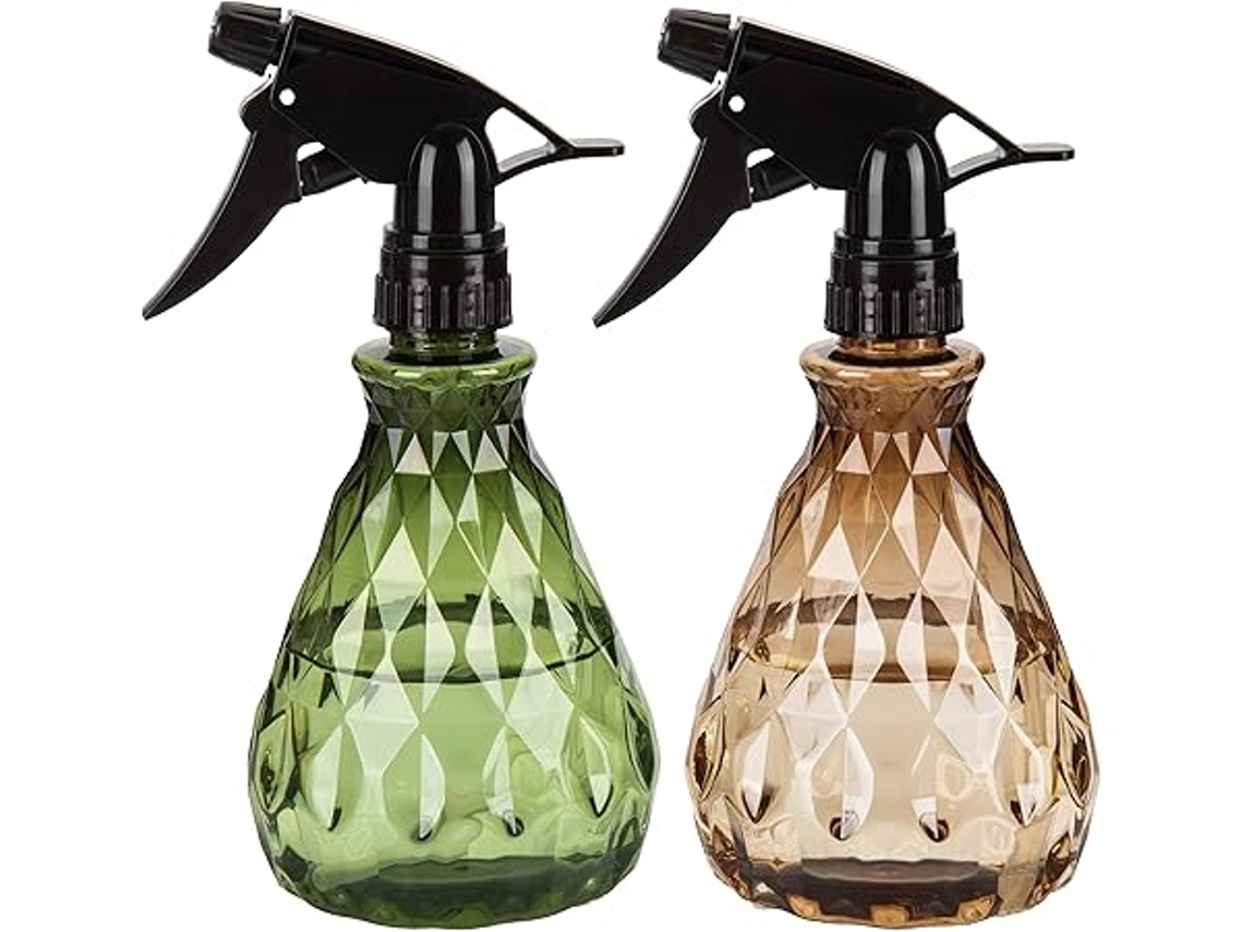 Botellas Pulverizadoras De 500 Ml, Paquete De 2, Con Cabezal Pulverizador Ajustable, Para Plantas, Jardinería, Peluquería, Limpieza A Fondo
