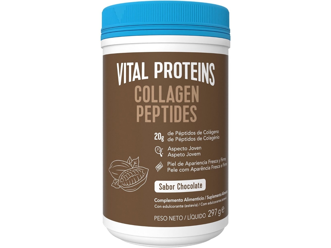 Péptidos de Colágeno de Chocolate 297 gr PROTEÍNAS VITALES