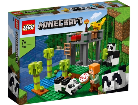 LEGO Minecraft: La Guardería de los Pandas (Edad Mínima: ‍7 - 204 Piezas)