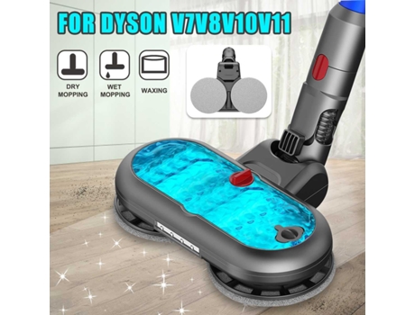 Piezas de cabezal de cepillo para aspiradora húmeda y seca, 4 cabezales de cepillo de suelo con luz Led, cabezal de mopa para Dyson V7 V8 V10 V11, ...