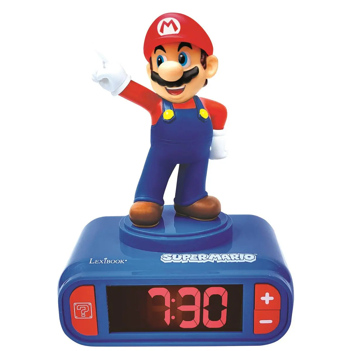 Nintendo Super Mario 3d-nachtlicht-wecker Mit Soundeffekten