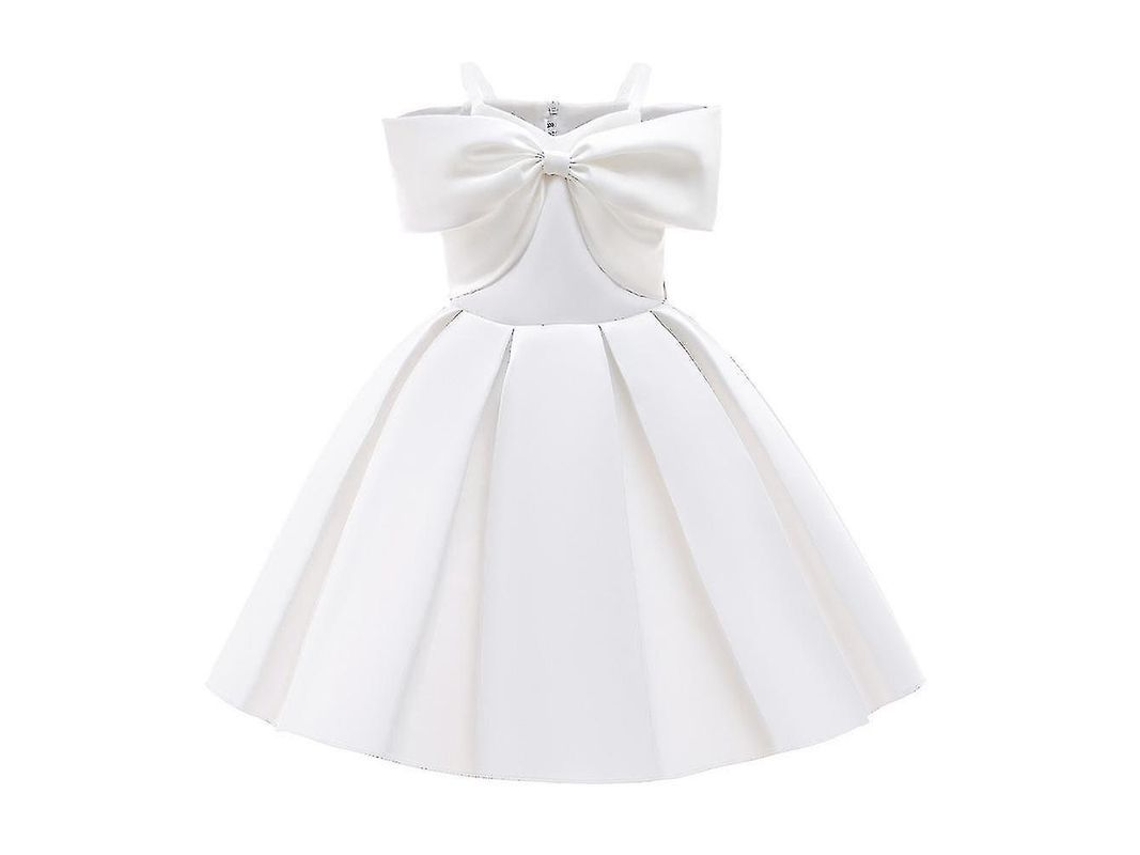 Vestido De Fiesta Con Lazo Para Niñas, Tutú, Para Graduación, Boda, Dama De Honor Gek