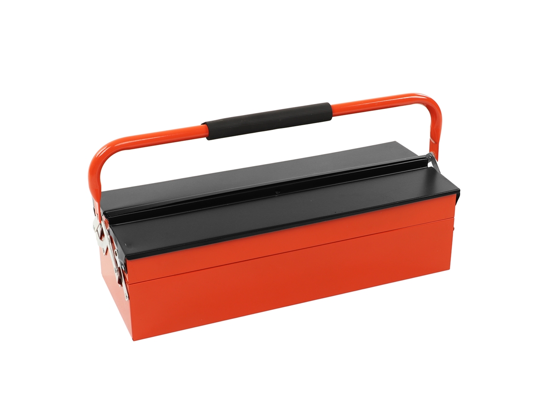 Caja de herramientas Cantilever (2 niveles, 3 bandejas, plegable)