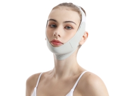 Máscara De Lifting Facial Em Formato De V Para Mulheres Para Remoção De Queixo Duplo E Lifting Facial Bandagem Modeladora De Rosto Em V GERTIZ