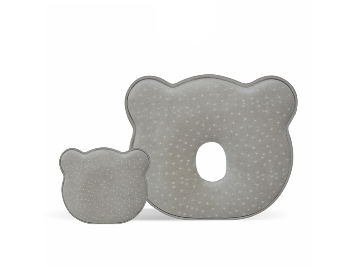 (marrón) Almohada Correctiva Del Bebé Para Prevenir Cabeza Plana Y Deformidad De La Cabeza