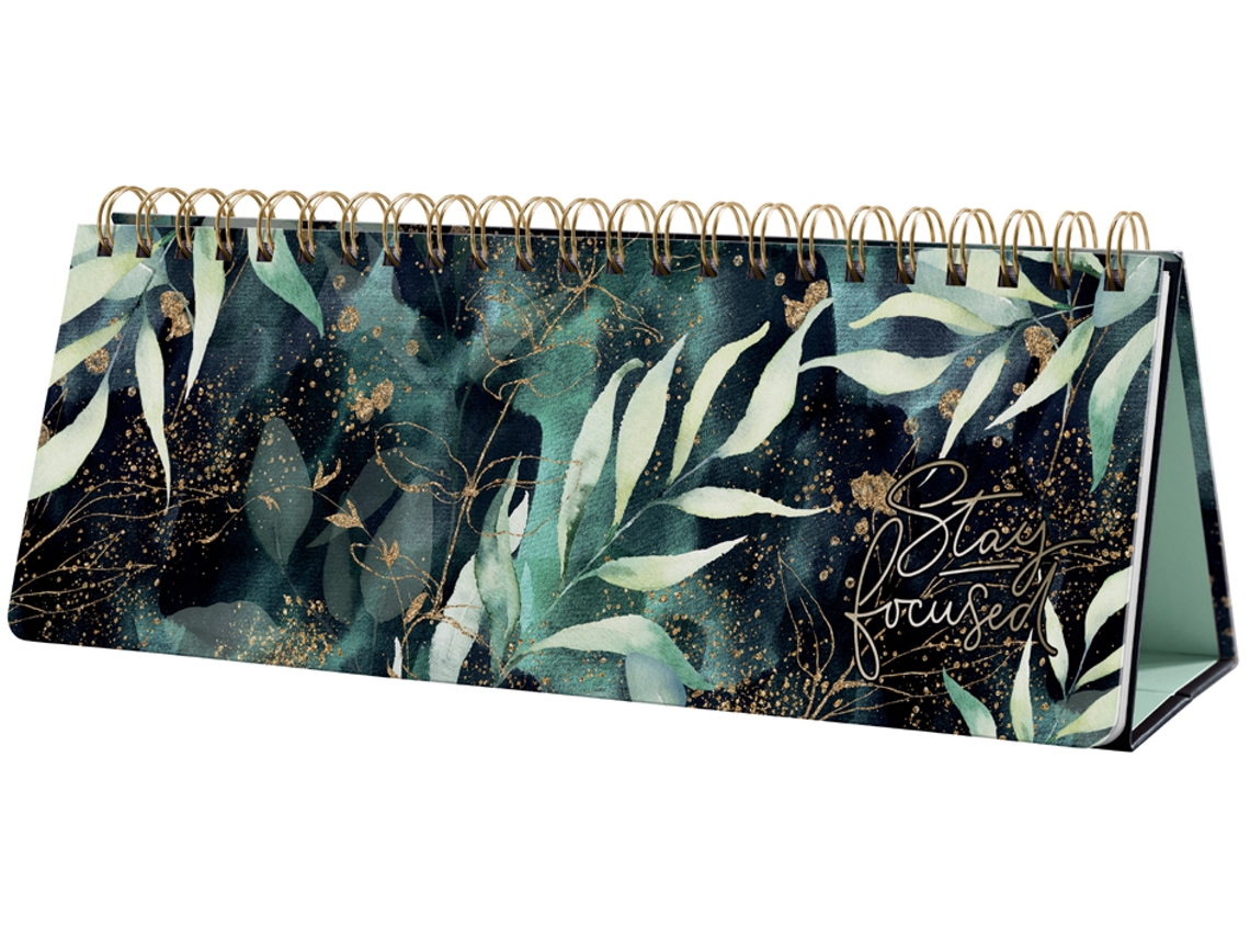 Calendario de Mesa SIGEL Jolie Glamorous Leaves Perpetuo