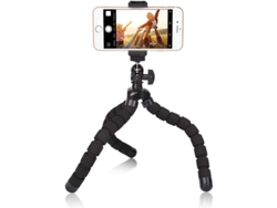 Trípode Flexible Para Mini Teléfonos Móviles, Compatible Con Iphone, Samsung, Gopro Y Cámaras Digitales Pequeñas.